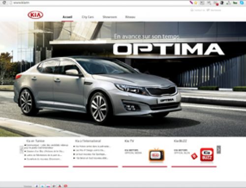 Site web KIA